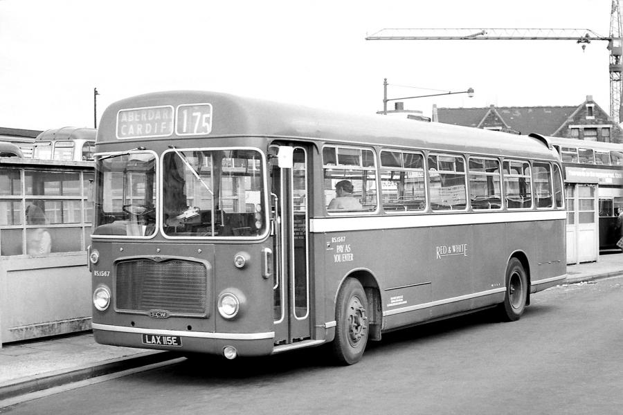  Bristol RESL6L ECW (B46F) 1967 года  (фото 1 из 2)